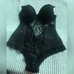 Lace Baby Doll Bodysuit